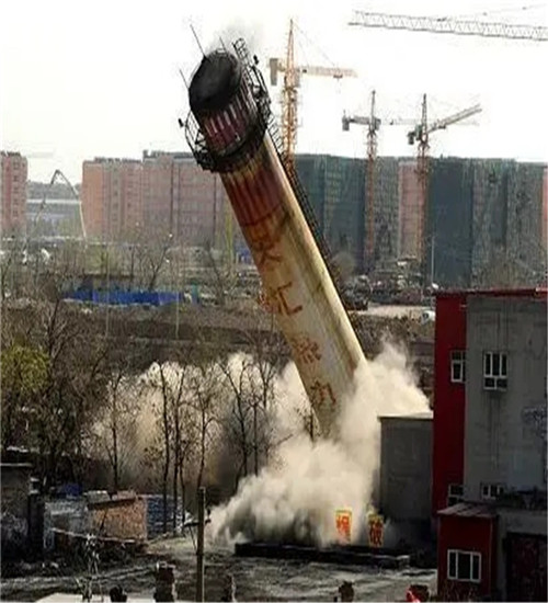 汉川烟囱爆破公司放心工程 专业技术
