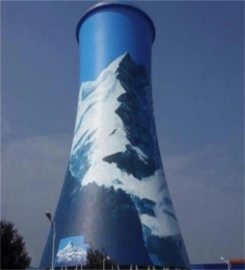 苏州冷却塔彩绘公司专业彩绘 让环境优美人健康